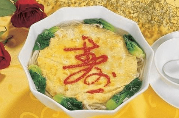 小孩吃长寿面经典祝福语