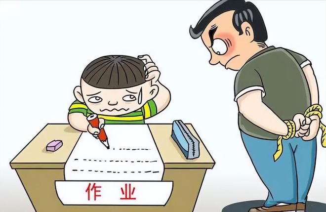 爸爸辅导孩子作业手指戳断，家庭教育中的那些痛并快乐着的瞬间
