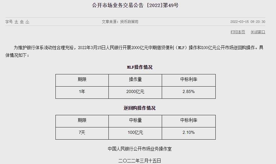 央行将开展4500亿元MLF操作，深度解读与影响分析