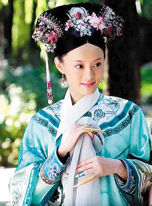 孙俪甄嬛造型，古典魅力的完美演绎